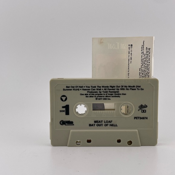 Bat of Hell Cassette Tape by Meatloaf - Picture 5 of 7